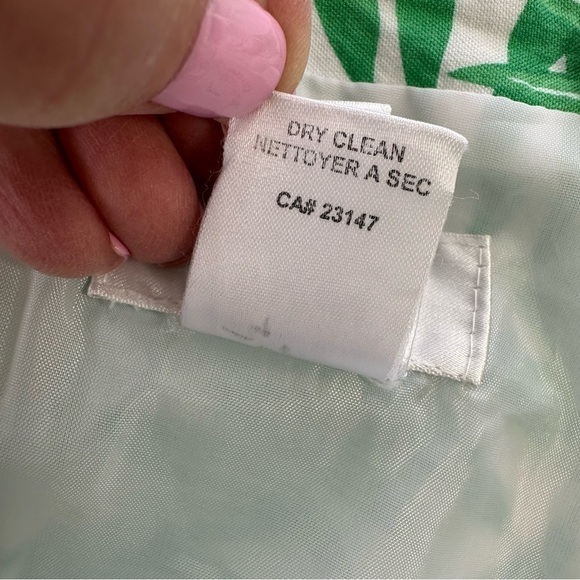 Talbots cropped pants, high waisted, in π―  cotton, tropical print - Picture 12 of 14